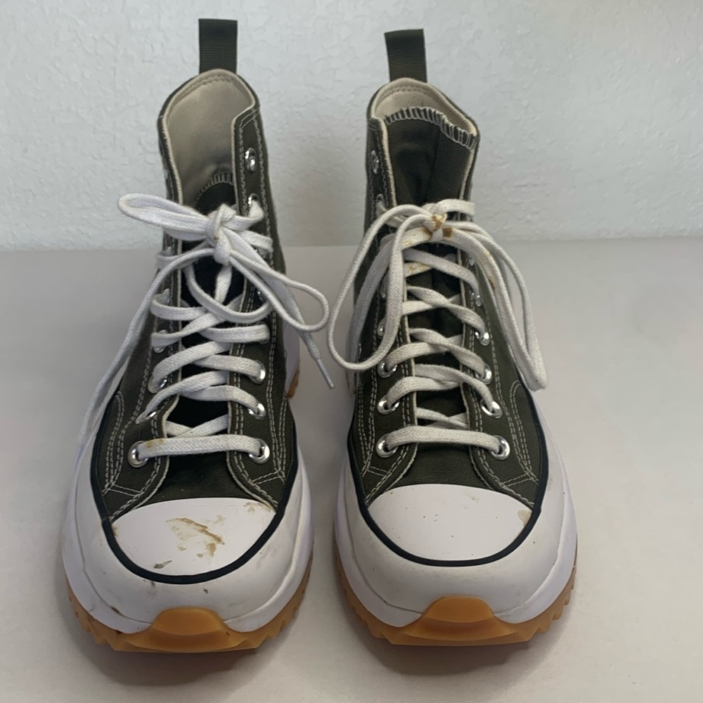 Unisex Converse Run Star Hike High Cargo Khaki platforms